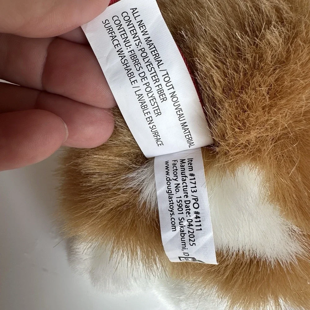 Douglas The Cuddle Toy-Louie the Welsh Corgi Dog #1713 Stuffed Animal Super Soft